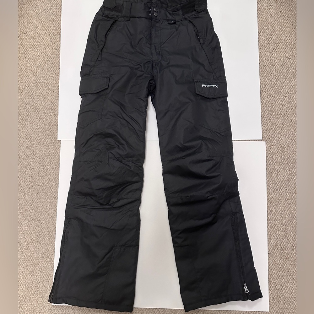 Arctix Black Insulated Pants Men's snow pants regular fix snowboard ski